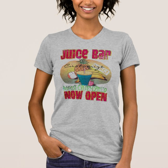 Camiseta Rótulo Thunder_Cove del bar de zumos (Anverso)