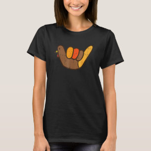 Camiseta Rótulo Turquía Mano Hang Perder A Surf De Acción D