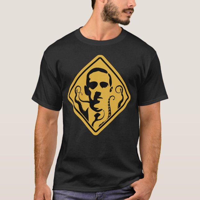 Camiseta Rótulo urbano Lovecraft (Anverso)