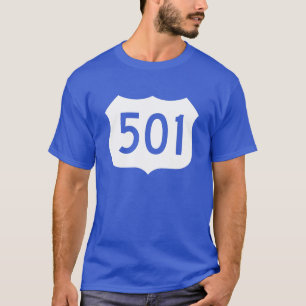 Camiseta Rótulo US Route 501