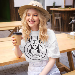 Camiseta Rótulo Ushi Ox Zodiac