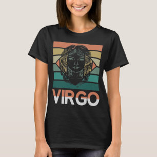 Camiseta Rótulo Virgo Zodiac