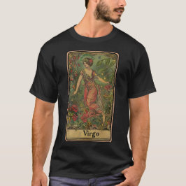 Camiseta Rótulo Virgo Zodiac