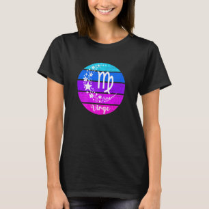 Camiseta Rótulo Virgo Zodiac para mujeres que aman Horosc