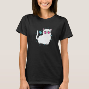 Camiseta Rótulo virgo zodiaco como horóscopo gato