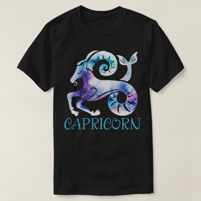 Camiseta Rótulo Zodiac Capricorn (Diseño del anverso)