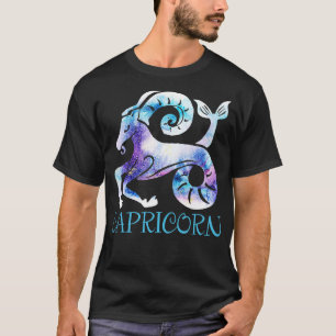 Camiseta Rótulo Zodiac Capricorn