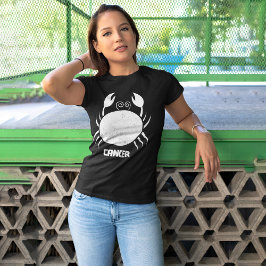 Camiseta Rótulo Zodiac contra el cáncer