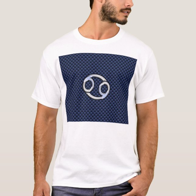 Camiseta Rótulo Zodiac contra el cáncer en la impresión de  (Anverso)