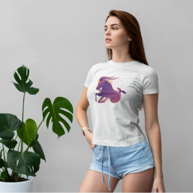 Camiseta Rótulo Zodiac de Capricornio (Subido por el creador)