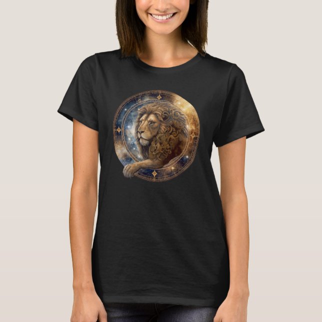 Camiseta Rótulo Zodiac LeoLioness (Anverso)