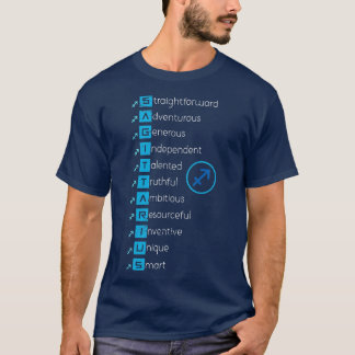 Camiseta Rótulo Zodiac Sagittarius