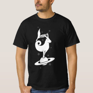 Camiseta Rótulo zodiaco de Capricornio