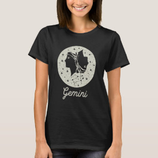 Camiseta Rótulo zodiaco Gemini Gráfica de cumpleaños para h