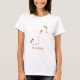 Camiseta Rótulo Zodiaco moderno Escorpio de oro | Agua de e (Anverso)