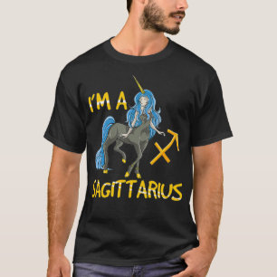 Camiseta Rótulo zodiaco soy un sagitario