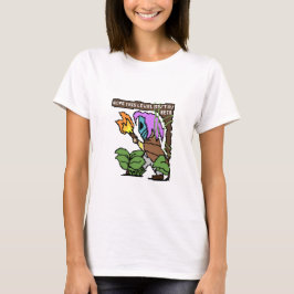Camiseta Rótulo Zoe Pixel - "¿Nivel Beta?"