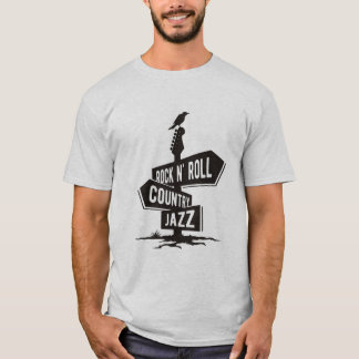 Camiseta Rótulos de guitarra