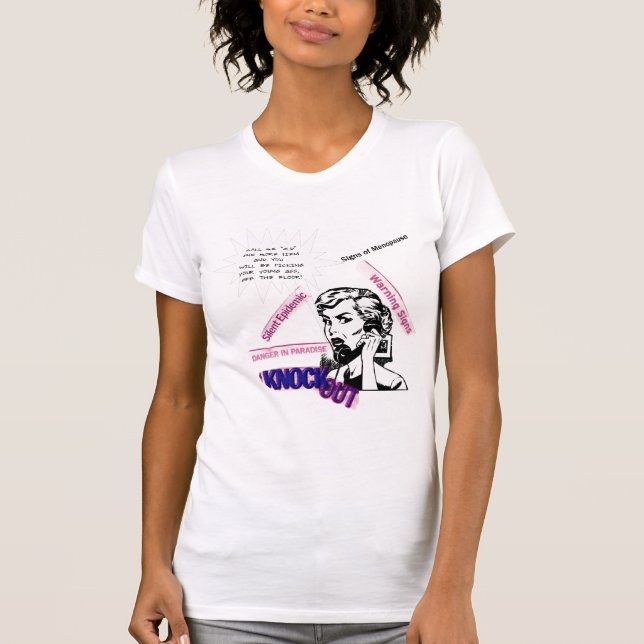Camiseta Rótulos de la menopausia (Anverso)