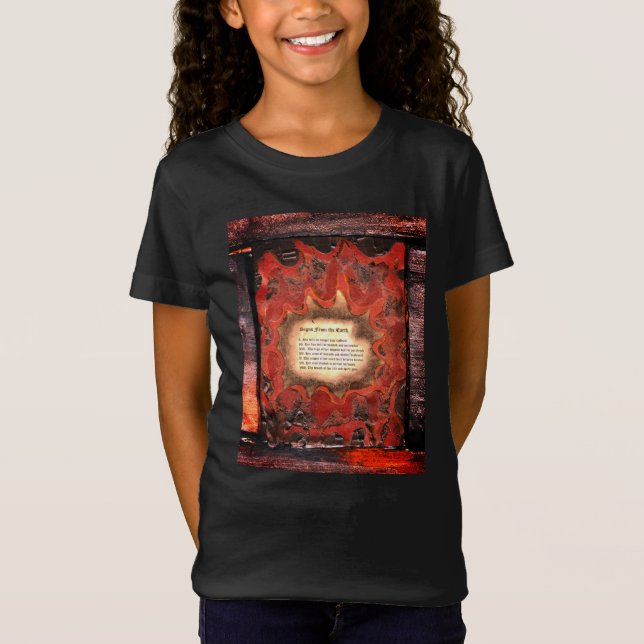 Camiseta Rótulos de la Tierra (Anverso)