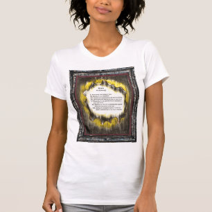 Camiseta Rótulos de valor