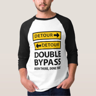 Camiseta Rótulos dobles divertidos del desvío de la cirug
