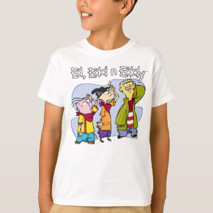 Camiseta Rótulos Ed, Edd, n Eddy Hand