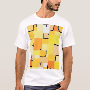 Camiseta Rótulos en amarillo, Paul Klee