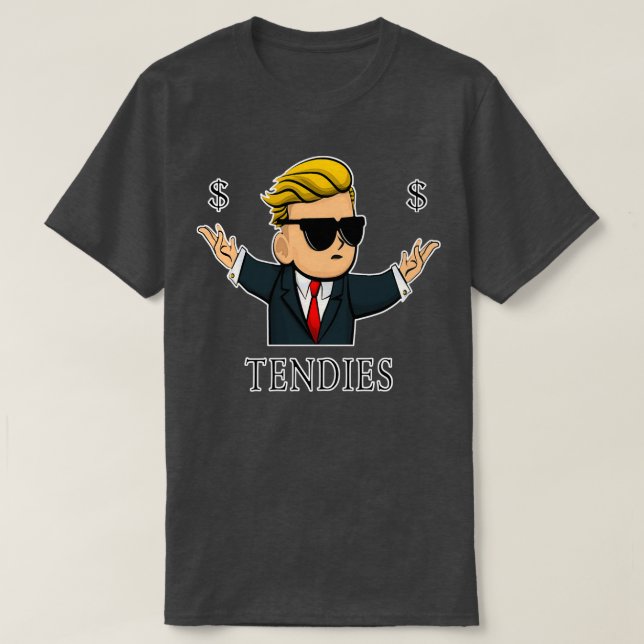 Camiseta Rótulos en dólares Tendies (Diseño del anverso)