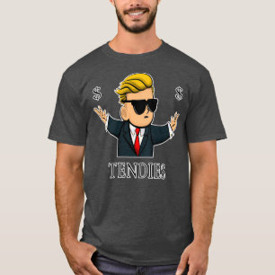 Camiseta Rótulos en dólares Tendies