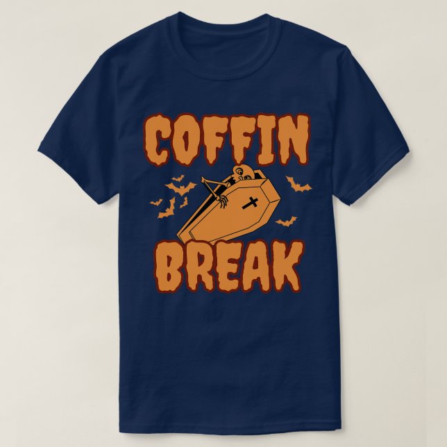 Camiseta rotura del ataúd (Diseño del anverso)