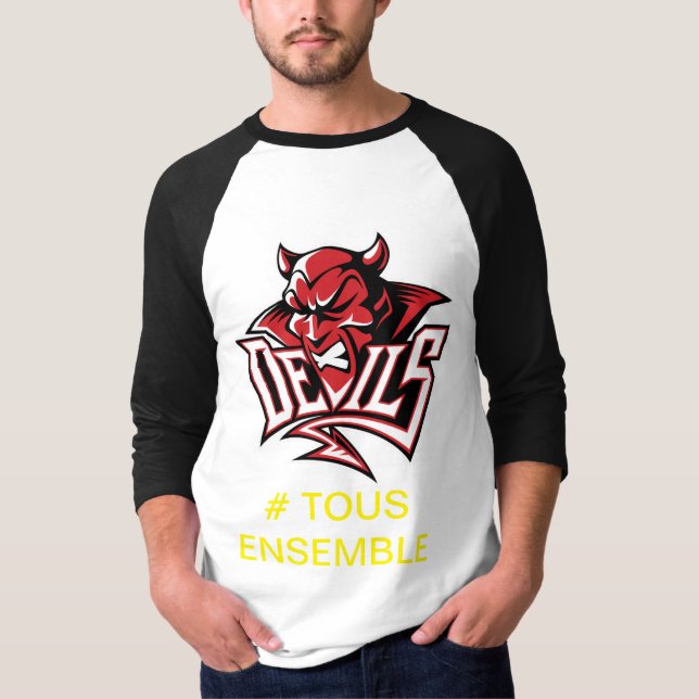 CAMISETA ROUCHE TV 26 T - SHIRT RED DUIVELS (Anverso)