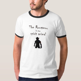 Camiseta Rougarou es mi béisbol animal T de Luisiana del