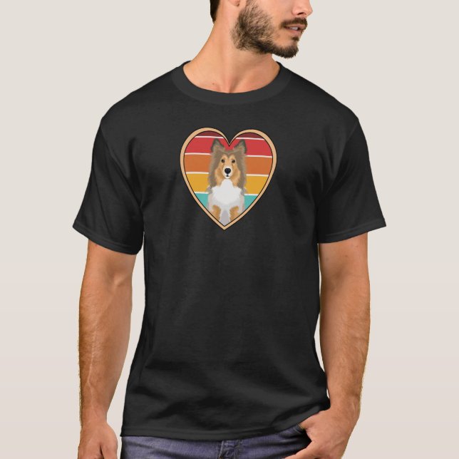 Camiseta Rough Coat Collie (Anverso)