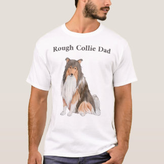 Camiseta Rough Collie Dad Collie Family Dog Dad
