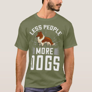 Camiseta Rough Collie Dog cachorros Dueño Lover _16