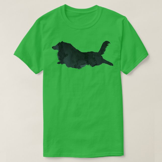 Camiseta Rough Collie Long Haired Collie (Diseño del anverso)