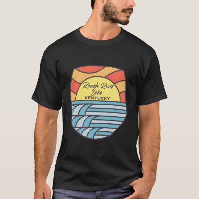 Camiseta Rough River Lake Kentucky Ky Sunset Souven (Anverso)