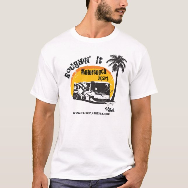 Camiseta Roughin él Motorhome (Anverso)