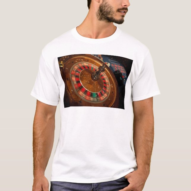 Camiseta Roulette Game Money Casino Las Vegas (Anverso)