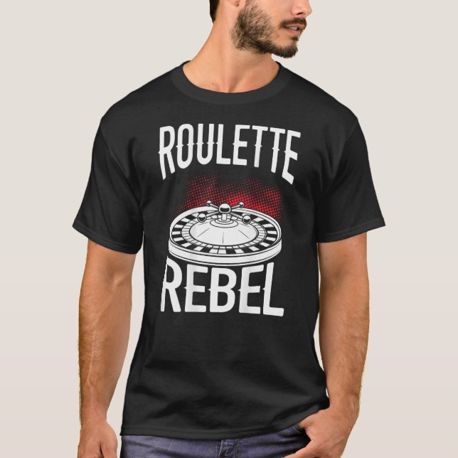 Camiseta Roulette Rebel Backprint Casino (Anverso)