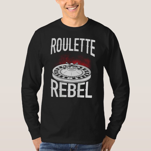 Camiseta Roulette Rebel Backprint Casino (Anverso)