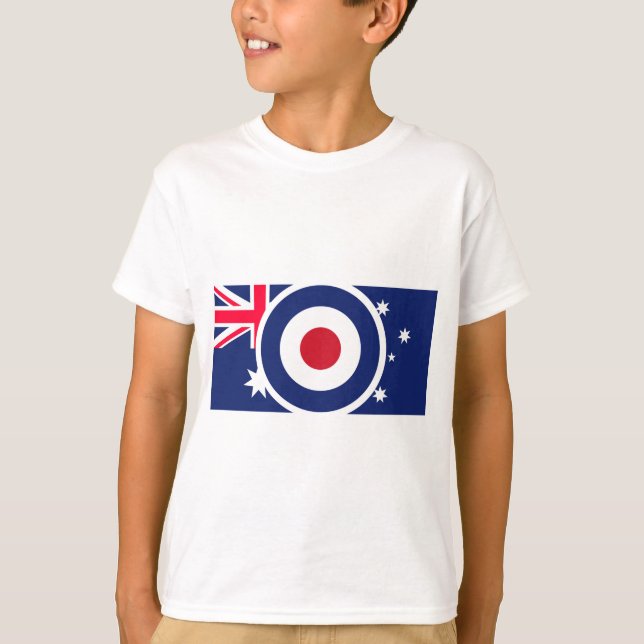 Camiseta Roundel Australia Target Scooter Style (Anverso)