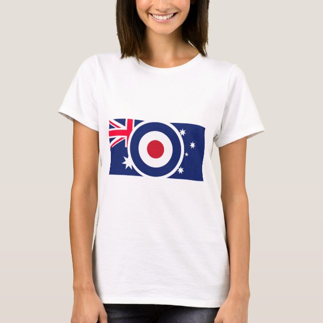 Camiseta Roundel Australia Target Scooter Style (Anverso)