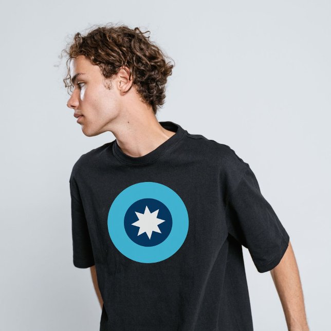 Camiseta Roundel de la bandera del estado de Minnesota (Subido por el creador)