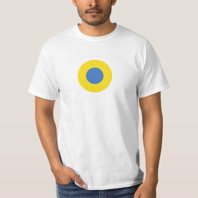 Camiseta Roundel de la Fuerza Aérea Ucraniana (Anverso)