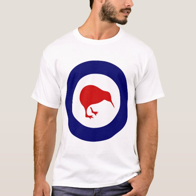 Camiseta Roundel de Rnzaf, Nueva Zelanda (Anverso)