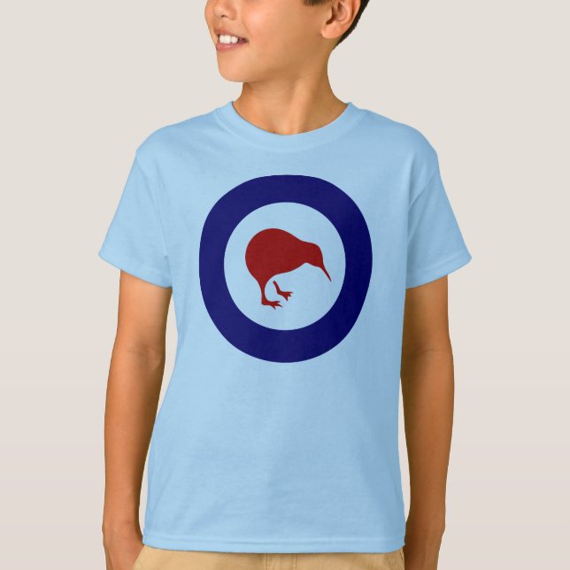 Camiseta Roundel de Rnzaf, Nueva Zelanda (Anverso)