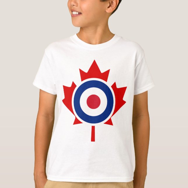 Camiseta Roundel del objetivo de hockey curvado de Mod Cana (Anverso)