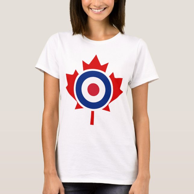 Camiseta Roundel del objetivo de hockey curvado de Mod Cana (Anverso)